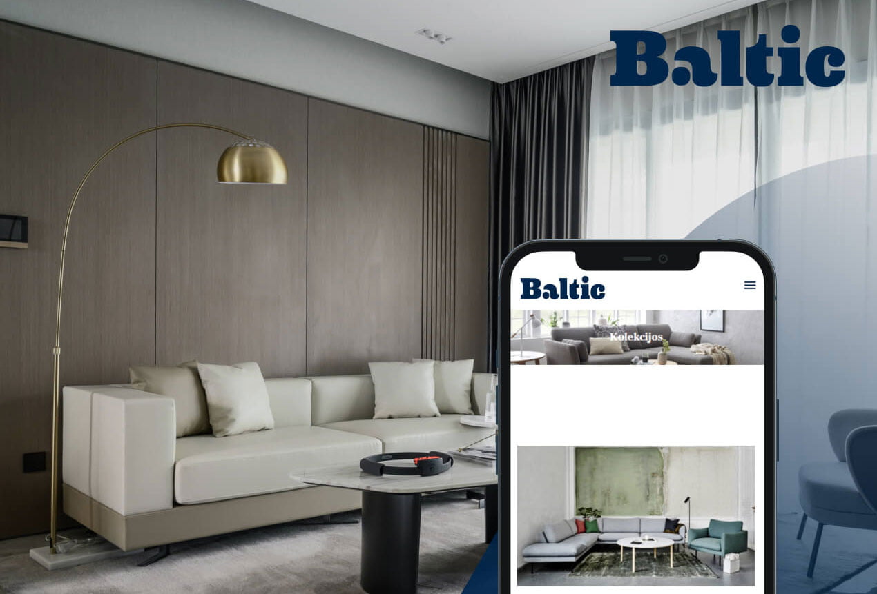 Balticsofa.com – furniture manufacturer’s corporate website