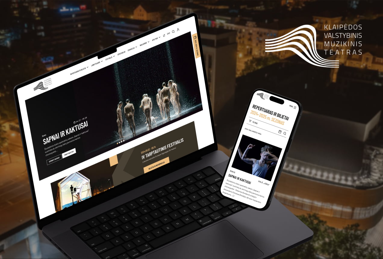 Klaipedosmuzikinis.lt – Klaipėdos valstybinio muzikinio teatro informacinis puslapis